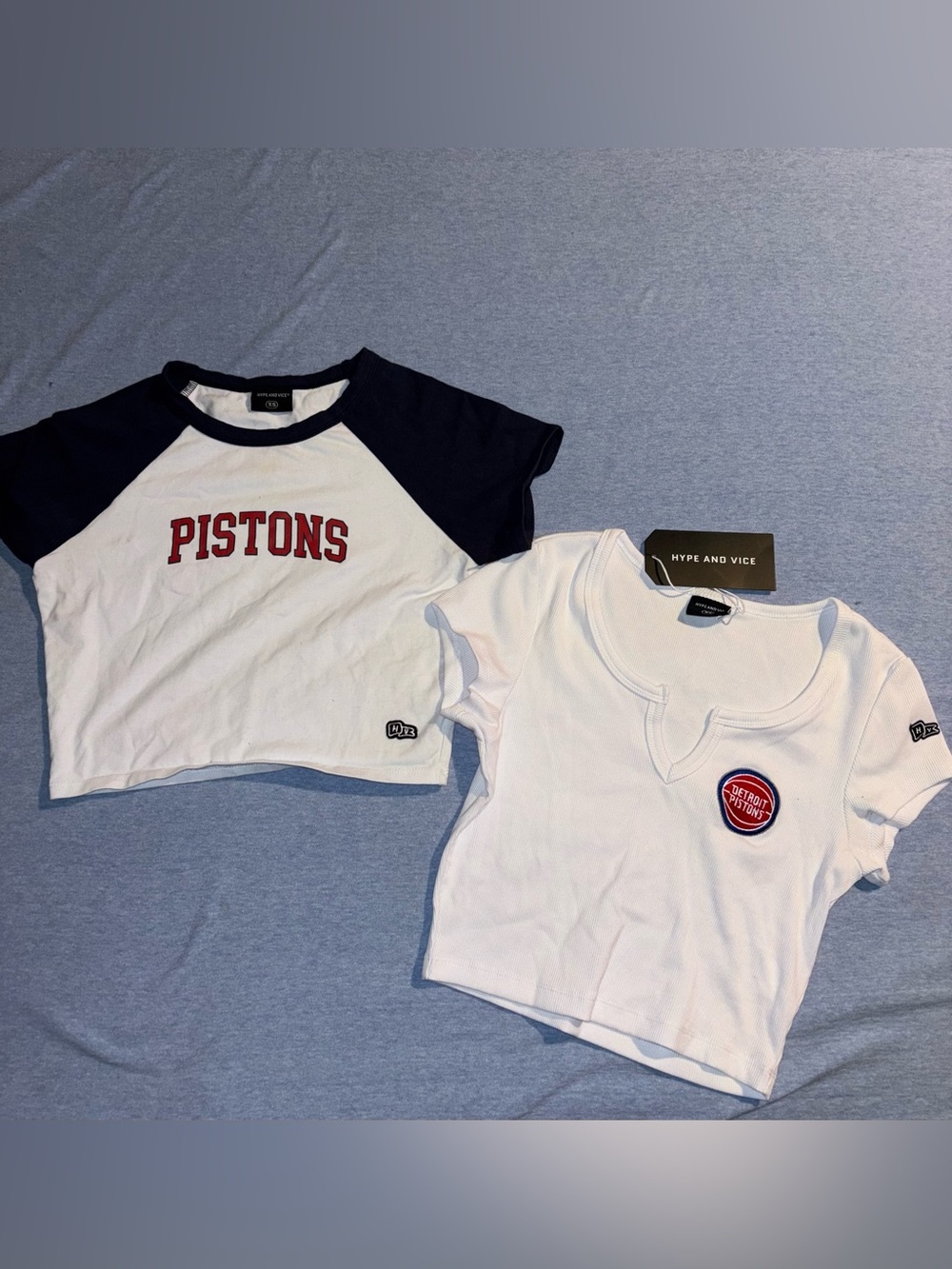 Hype And Vice Detroit Pistons Tees